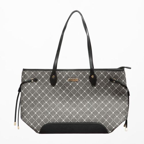 Sac noir double grand modele 50x30x16cm Femme TORRENTE