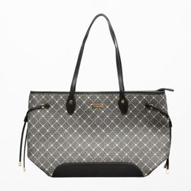 Sac noir double grand modele 50x30x16cm Femme TORRENTE