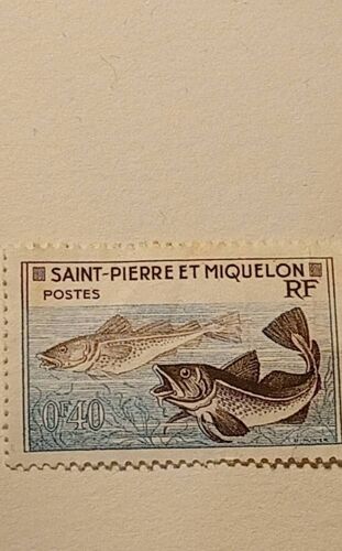 Timbre Rare Saint-Pierre Et Miquelon