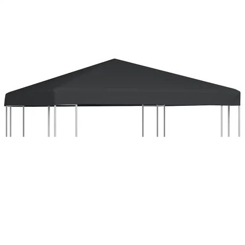 Prolenta Premium - Toile Supérieure De Gazebo 310 G/M² 3x3 M Gris