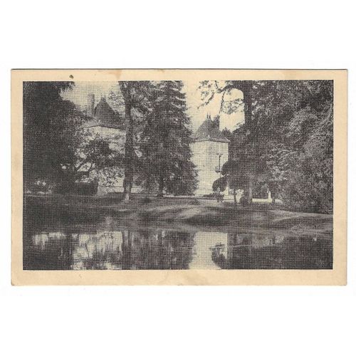 Carte Postale Château Du Métro , Fontenay-Les-Briis , S.-Et-O. , Propriété Du Syndicat Général Du Personnel Du Métro , Un Coin Du Parc