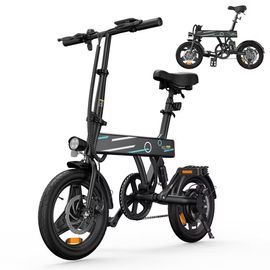Iscooter Eb1 Vélo Électrique Adulte ¿ Pliable 14", 250w, 36v,7.8ah, 25km/H, Ville
