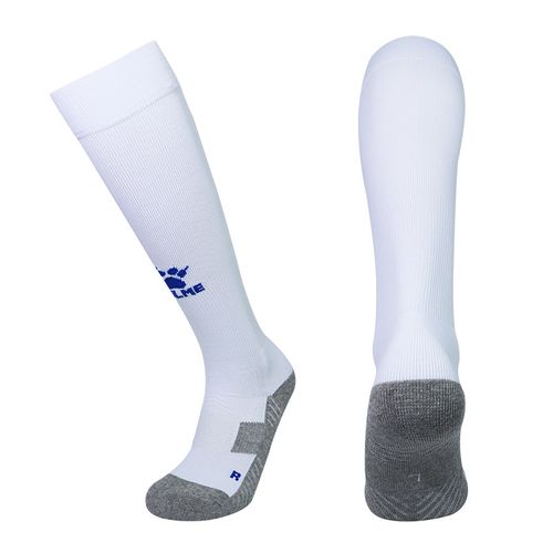 Chaussettes De Football Blanc Et Bleu ¿ Taille Adulte Et Enfant ¿ Lot De 3 Paires ¿ Maintien Optimal
