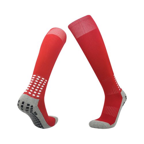 Chaussettes De Football Rouges ¿ Taille Adulte Et Enfant ¿ Lot De 3 Paires ¿ Confort Optimal