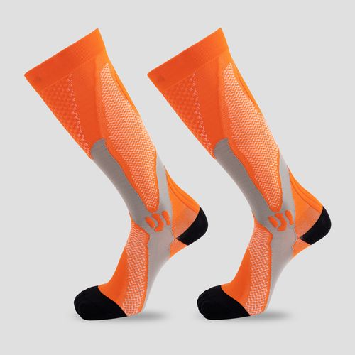 Chaussettes De Football Orange ¿ Taille Adulte Et Enfant ¿ Lot De 3 Paires ¿ Style Sportif Et Durable