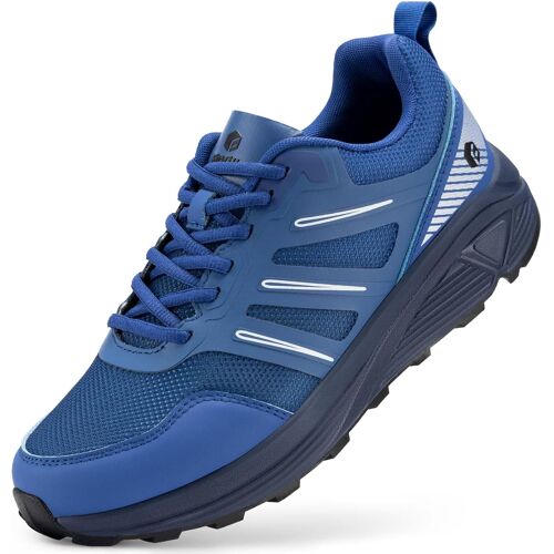 Jexnovashop-Chaussure Trail Homme Extra Larges Chaussures De Randonnée Trekking Antidérapantes Basket De Running Outdoor