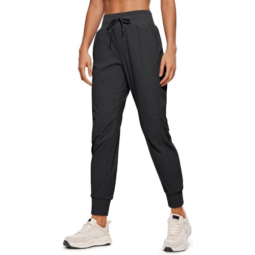 Jexnovashop-Femme Pantalon Jogging Taille Haute À Cordon De Serrage Pantalon De Survêtement Randonnée Quotidien Avec Poches