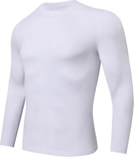 Jexnovashop-Hauts Thermiques Homme Compression Manches Longues Respirant Sous Vetement Hiver Homme Polaire Tee Shirt Thermolactyl Sport Gym Ski Vêtement Chaud