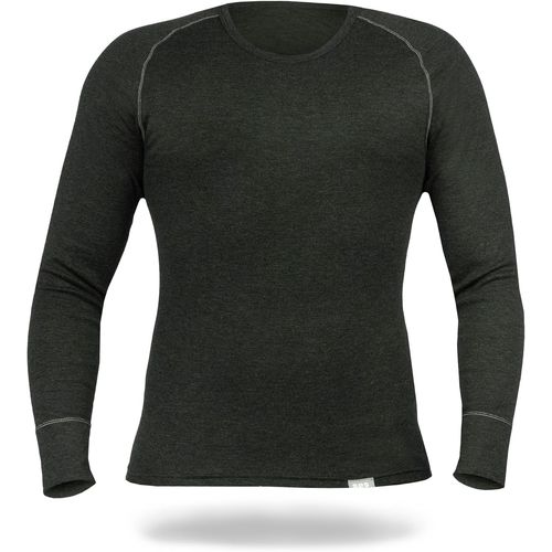 Jexnovashop-Haut Thermique Homme Manches Longues S - 4xl En 75% Coton & 25% Polyester/Sous Vetement Thermique Homme/Sous Pull Thermique Homme Pour Chaleur Et Confort/Tshirt Thermique Respirants