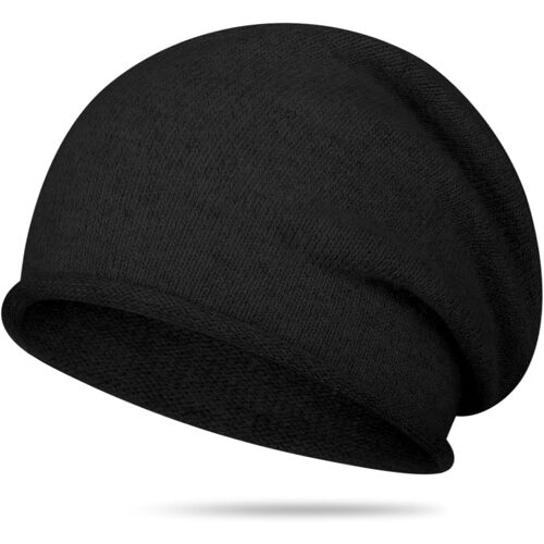 Jexnovashop-Bonnet Unisexe, Bonnet Cachemire Pour Femme Et Homme, Chaud Et Doux Bonnet Hiver, Tricoté Slouch Beanie, Bonnet Ski Pour Hiver Et Automne