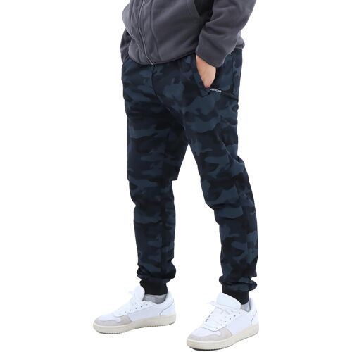 Jexnovashop-Bas De Survêtement Pour Hommes, Joggings Camouflage Avec Poche Zippée, Pantalons De Sport Respirants Avec Taille Élastique Pour Course, Entraînement