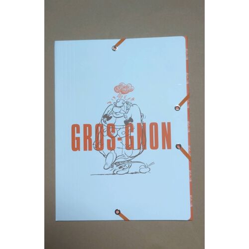 Clairefontaine Chemise À Élastique Astérix Gros Gnon