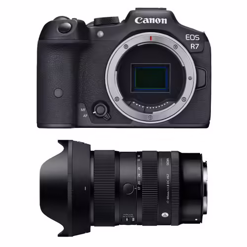 CANON EOS R7 + Objectif SIGMA 17-40mm f/1.8 DC Art Garanti 3 ans