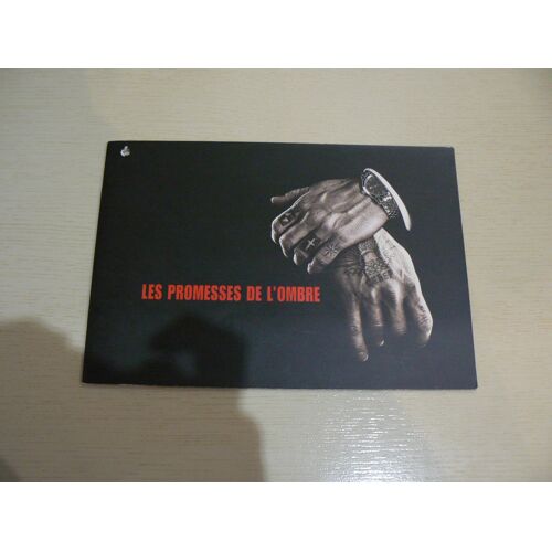 Dossier De Presse Du Film Les Promesses De L'ombre  N° 0