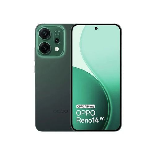 OPPO Reno14 5G 12GB-512GB Verde (Luminous Green) Dual SIM