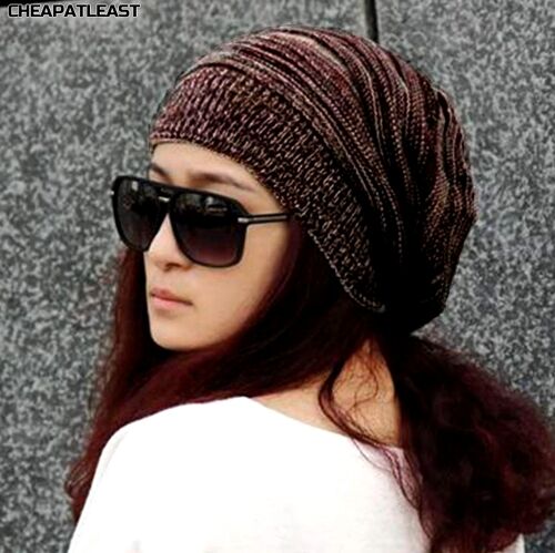 Bonnet Unisex Oversize Cheveux Longs Dreadlocks Tendance Rasta Hiver Mixte Homme Femme Ado Ski Snow Surf Montagne Skate Fashion Oversized Beanie