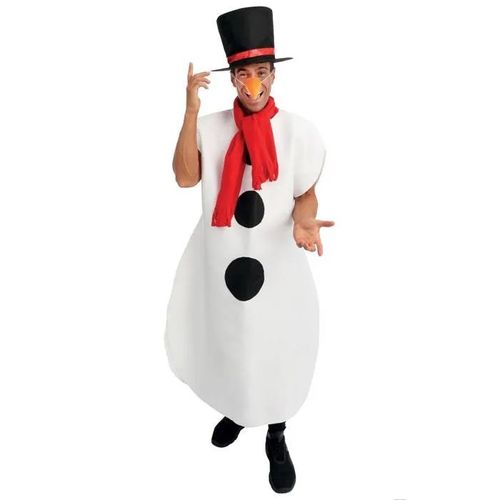 P'tit Clown - 23671 - Déguisement Bonhomme De Neige Adulte - Taille Unique