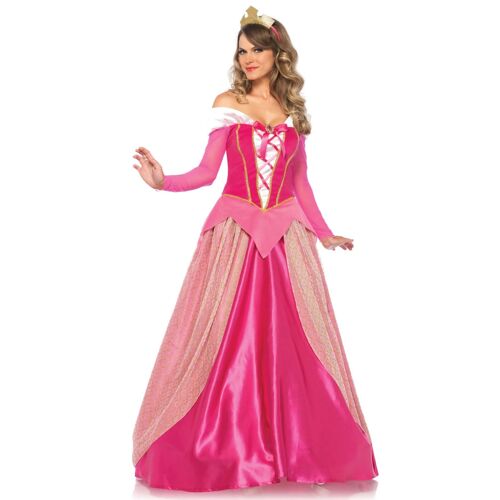 Déguisement Princesse Rose Luxe Femme - Taille: S