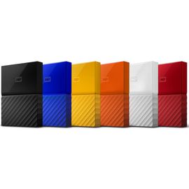 WD My Passport 4 To - Disque dur externe portable - WDBZGE0040BBK