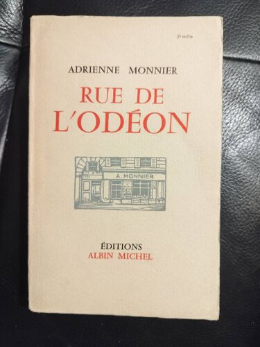 Rue De L'Odeon - Adrienne Monnier - 1960