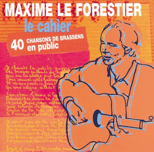 Le Cahier(40 Chans Brassen Import Maxime Le Forestier Format : 2cd