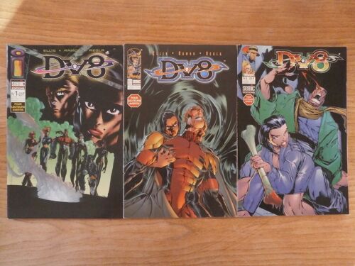 Lot 3 Bd Comics - Dv8 # 1 2 4 - Editions Semic/Image - France