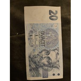 Billet De 20 Korun Ceskych 1994