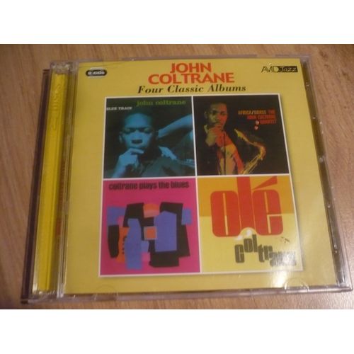 Cd John Coltrane ¿ Collection Four Classic Albums ¿ Le Cd Regroupe 4 Albums De John Coltrane 1957, 1960, 1961,1961 - Avid Jazz -