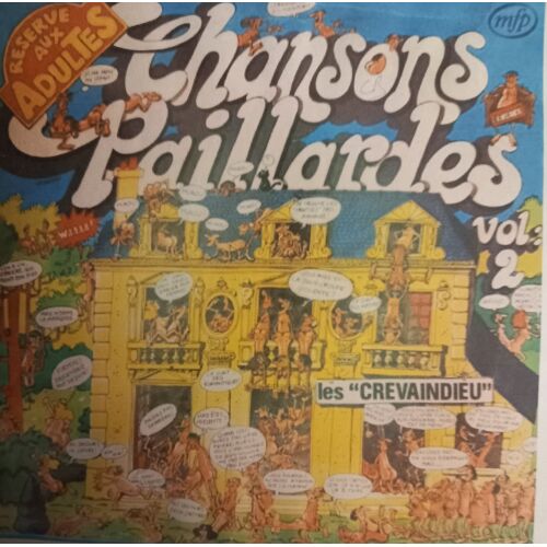 Plaisirs Paillards / 4 X Disques Vynils De 33 Tours /