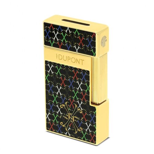 Briquet Luxe S.T. Dupont Biggy Fuente Noir Doré