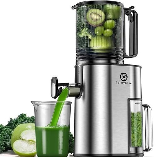 Extracteur de Jus - 250W - 1,8L - Goulotte 130 mm - Sans BPA -99,9 % des nutriments des fruits et légumes