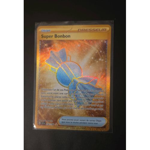 Carte Pokemon Super Bonbon Gold 256/198 Ev01 Nm Fr