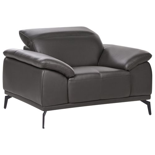 Fauteuil VEJEN Cuir PU Noir