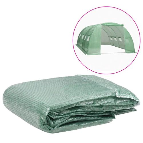 Prolenta Premium - Couverture De Remplacement De Serre (16 M²) 400x400x200 Cm Vert