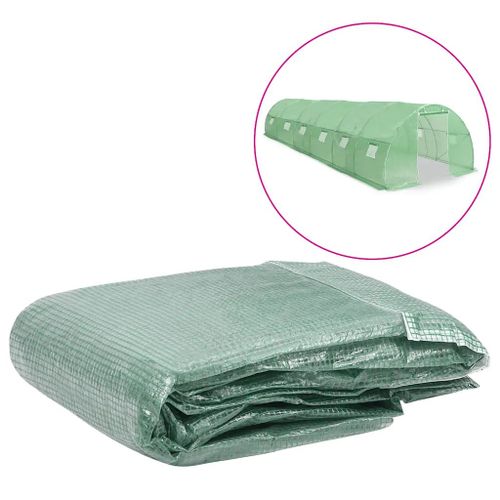 Prolenta Premium - Couverture De Remplacement De Serre (27 M²) 300x900x200 Cm Vert