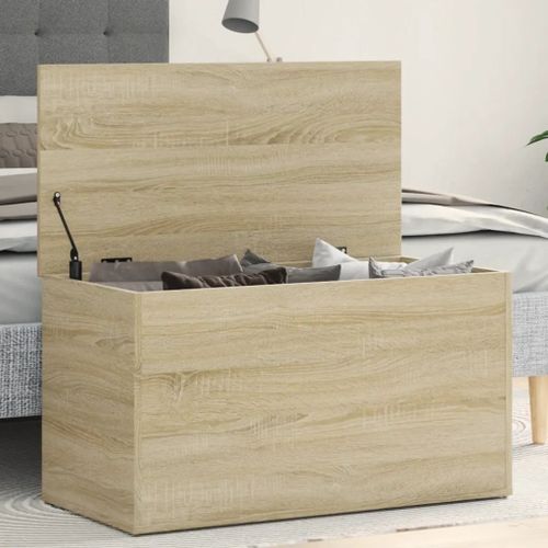 Prolenta Premium - Coffre De Rangement Chêne Sonoma 84x42x46 Cm Bois D'ingénierie