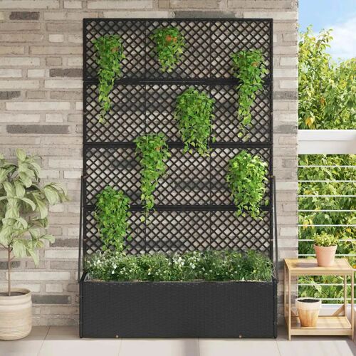 vidaXL Pots et jardinières Oui Autre Matériau