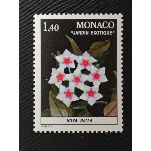 Timbre Monaco Y T 1306 Hoya Bella 1981 (021209 )