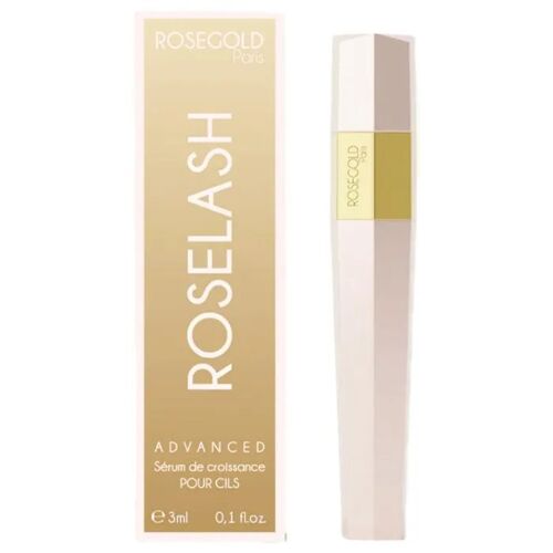 Sérum De Croissance Cils - Rosegold Paris - Roselash Advanced - 95% Naturel - Vegan - Fabriqué En France Multicolore