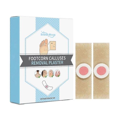 Enlèvement De Maïs Patch Pour Callosités Des Pieds Soins De 24pcs Pièces De Réparation Avec Des Ingrédients Naturels 
