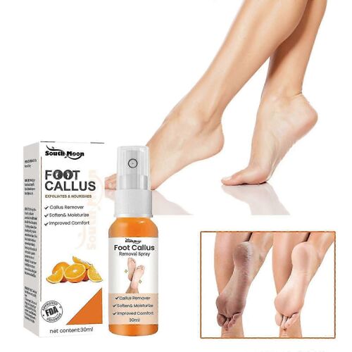 Efficace Pied Callus Remover Spray - Adoucit, Nourrit & Hydrate En Quelques Minutes