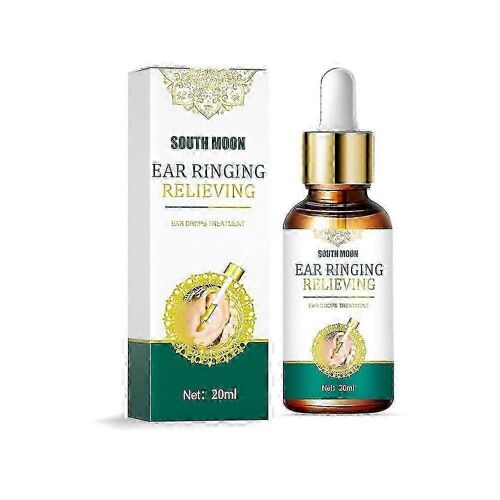 1/2/3pcs 20ml Acouphènes Gouttes Dans L'oreille L'oreille Sonne Doux Soulagement De La Santé De La Décharge De Soins De L'acouphène Liquide De L'oreille Otite Soins