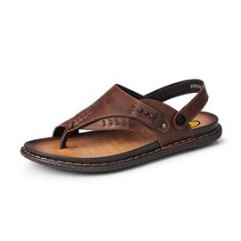 Les Hommes Du Gros Orteil Hallux Valgus Sandale Plat Oignon Attelles Chaussons, Confortable Flip Flops, D'un Brun Foncé, Taille 8 Uk