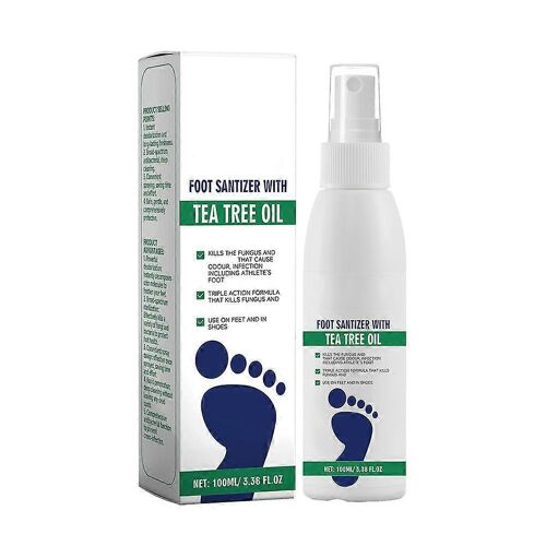 Pied Naturel Déodorant Spray Bactéricide, Désodorisant Spray Pour Les Soins Des Pieds 100 Ml 