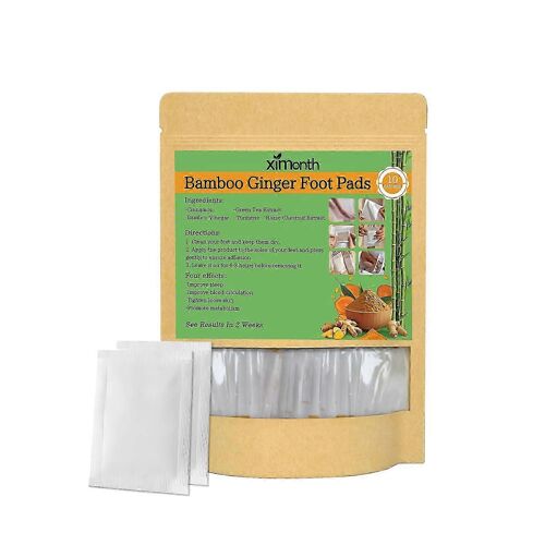 Le Curcuma Soins De Patch - Naturel Soins Des Pieds Pour Le Soulagement De L'inconfort, 10pcs, Le Gingembre Et Les Bambous Vinaigre De Formule 