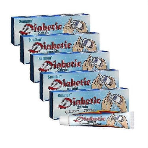 1-5x Pied Diabétique, La Crème De La Peau De Secours Crème Pieds Naturel Crème Apaisante 20g