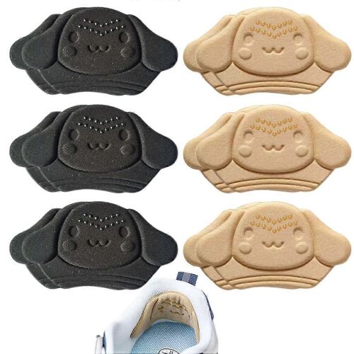 Pack De 12 Talonnettes Pour Les Enfants, Mignon Forme De Talon De Fixateur, Talonnettes Pour Les Enfants Pour Les Trop Grosses Chaussures, Chaussure Réducteur Pour Les Filles Et Les Garçons