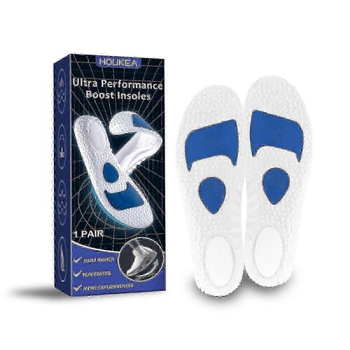 Ultra Boost De Performance Semelles, Doux Et Élastique Confortable Semelles Pour Les Sports De Plein Air Cours D'exécution Résistant À L'usure Antidérapante, Semelles De Soins