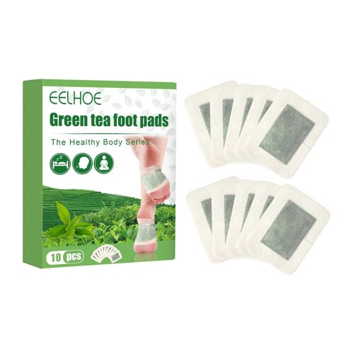 Thé Vert De Correction De Pied Accroître La Vitalité, Améliorer Le Sommeil, Soulager Le Stress 10pcs