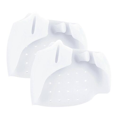 Zehengläubiger Zehenabscheider Silikon Marteau Zehenpolster Pour Hallux Valgus Confort En Blanc Pour Le Yoga Ballet Des Danseurs Et Des Athlètes